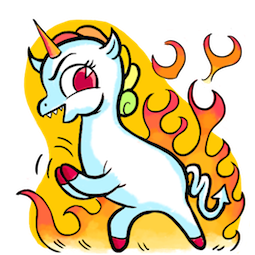 Ulysses S. Unicorn sticker #15