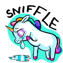 Ulysses S. Unicorn sticker #16