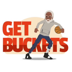 Uncle Drew sticker #06