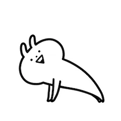 Usagyuuun sticker #20 - download as WEBP.