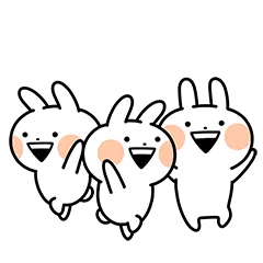 ¡Usagyuuun para todos! sticker nº21 - descargue como WEBP.