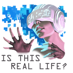 Virtual Reality Check sticker #09