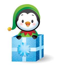 Waddles Holiday sticker #21