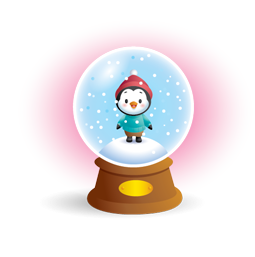 Waddles Winter sticker #12