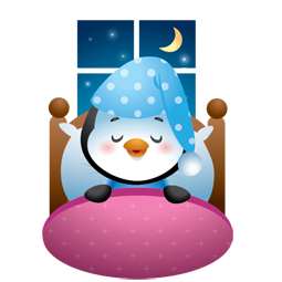 Waddles Winter sticker #21