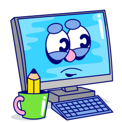 Au boulot sticker #02