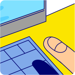 Au boulot sticker #03