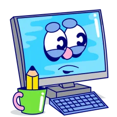 Arbeit, Arbeit! Sticker Nr.2 - herunterladen als WEBP.