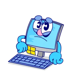 Arbeit, Arbeit! Sticker Nr.8 - herunterladen als WEBP.