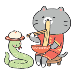 Year of the Snake sticker #04