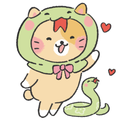 Year of the Snake sticker #7 - frame 26 of 52.