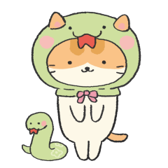 Year of the Snake sticker #18 - frame 12 of 60.