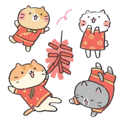 Year of the Snake sticker #1 - download as WEBP.