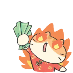 Year of the Snake sticker #17 - download as WEBP.