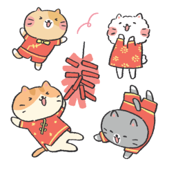 Year of the Snake stickers