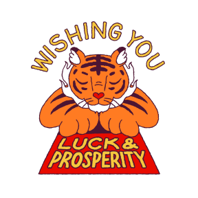 Year of the Tiger sticker #03