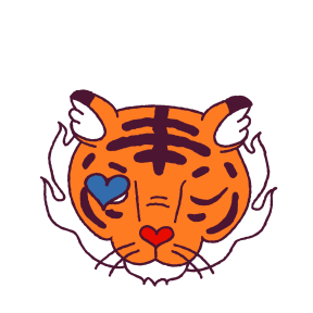 Year of the Tiger sticker #6 - frame 9 of 25.