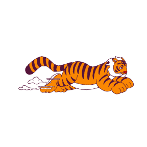 Year of the Tiger sticker #07