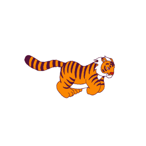 Year of the Tiger sticker #7 - frame 6 of 12.