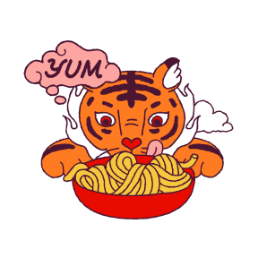 Year of the Tiger sticker #08