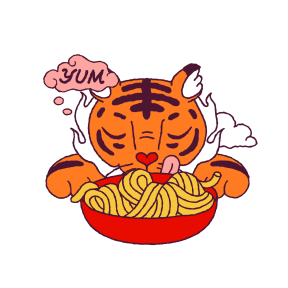 Year of the Tiger sticker #8 - frame 4 of 34.
