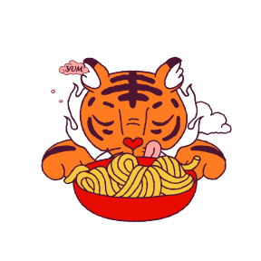 Year of the Tiger sticker #8 - frame 5 of 34.