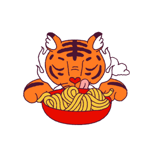 Year of the Tiger sticker #8 - frame 6 of 34.
