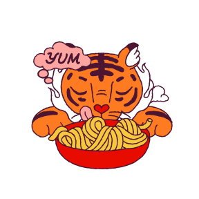 Year of the Tiger sticker #8 - frame 13 of 34.