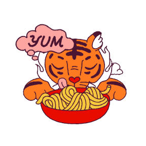 Year of the Tiger sticker #8 - frame 15 of 34.