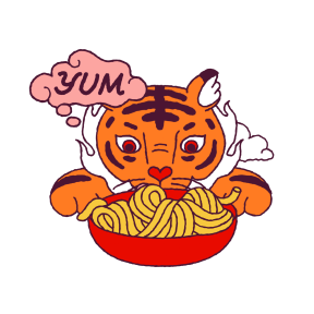 Year of the Tiger sticker #8 - frame 24 of 34.