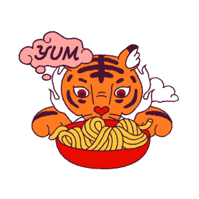 Year of the Tiger sticker #8 - frame 30 of 34.