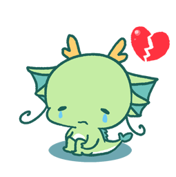 Yuttari Dragon sticker #12