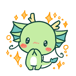 Yuttari Dragon sticker #18